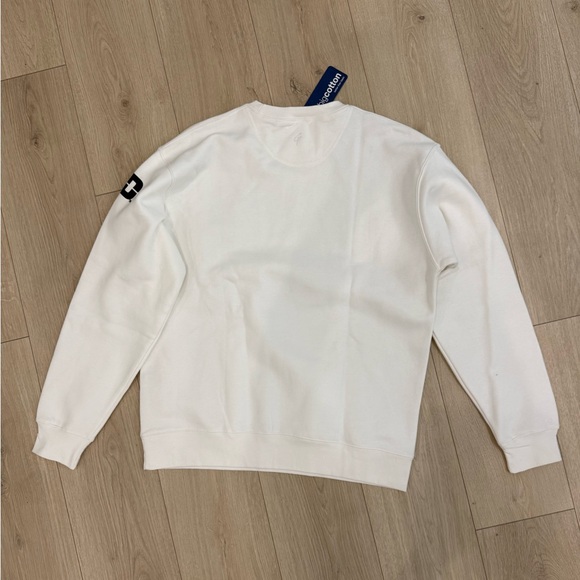 White Dayton large Sweatshirt - Picture 4 of 5